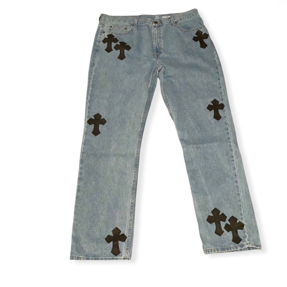 Custom cross jeans